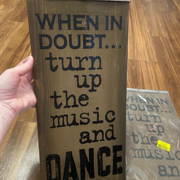 When in doubt dance wall decor - Picture 7 of 7